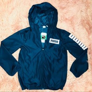 NWT. NAVY BLUE PUMA WINDBREAKER ❤️❤️❤️